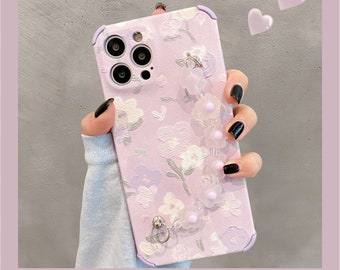 Blumen Kostenloser Versand HANDYTASCHEN für iphone7, 7+, 8, 8+, iphoneX, Xs, XR, iphone Xmax, iphone11, 11pro, 11promax12,12 pro,12promax12Mini