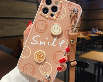 Smile Happy Face PHONE CASES for iphone13,13pro,13promax7,7+,8,8+,iphoneX,Xs,XR,iphone Xmax,iphone11,11pro,11promax 12,12pro,12promax 12Mini