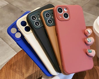 Classic colorful  silicone kawaii Phone Case IPHONE X/XS/XR,iPhone7/8plus iphone 12,12Pro,12pro max,iphone 11,11pro,Iphone 13,13pro,13promax