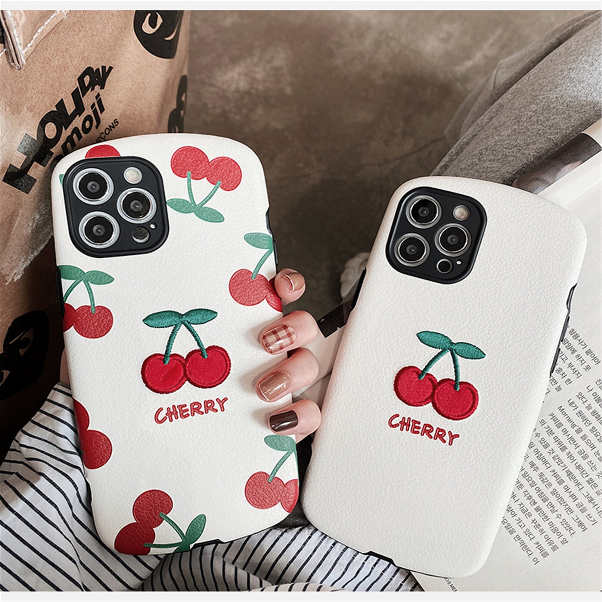 Sewing Cherry free shipping Phone Case for IPHONE X/XS/XR11 Etsy