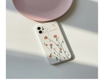 Flowers Free Shipping PHONE CASES for iphone7, 7+, 8, 8+, iphoneX,  Xs,  XR, iphone Xmax, iphone11,  11pro, 11promax12,12 pro,12promax12Mini