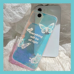 Butterfly Color Change PHONE CASES for iphone7/8 iphoneX,Xs,XR,iphone Xmax, iphone11, 11pro,11promax12,12 pro,12promax12Mini,iphone 13,13pro