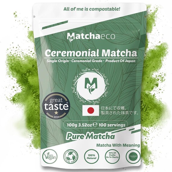 Twinings Organic Japanese Matcha, Pure Ground Green Tea