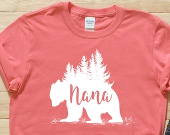 Nana Bear Shirt - Nana Shirt - Nana Tshirt - Gift For Nana - Nana Mothers Day - Nana Gift - Nana - Nana Birthday