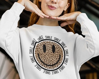 【GRAVER】24SS★ Small Tape Dot Smile Sweatshirt Designer fashion, Seoul-fully created | W Concept