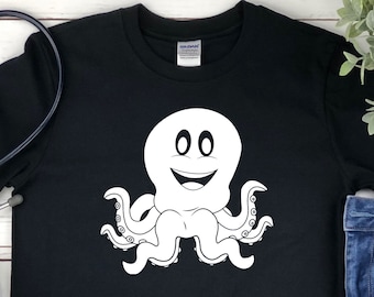 Octopus Shirt - Octopus T-Shirt Gift - Octopus - Ocean Animal - Octopus Gift - Beach Shirt