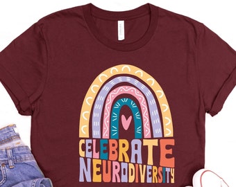 Neurodiversity Shirt, Be Kind Shirt, Kindess Shirt, Mental Health Gifts, Anxiety Shirt, Mental Illness, Therapist, Mental Health Awareness