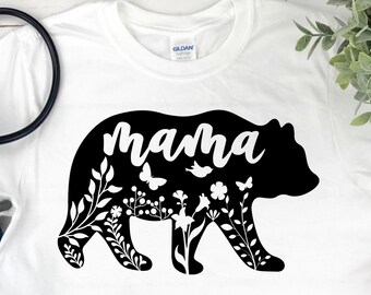 Mama Bear Shirt - Mama Bear - Mama Bear Gift - Mama Bear Tshirt - Mother Bear - Mamma Bear Shirt