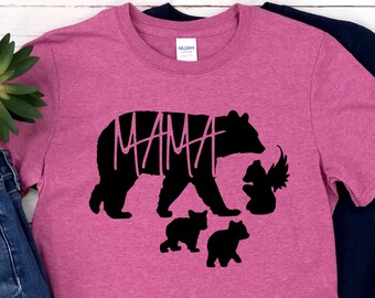 Mama Bear Shirt - Mama Bear - Mama Bear Gift - Mama Bear Tshirt - Mother Bear - Mamma Bear Shirt