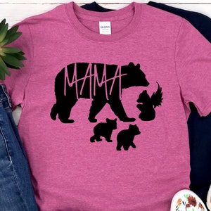 Mama Bear Shirt - Mama Bear - Mama Bear Gift - Mama Bear Tshirt - Mother Bear - Mamma Bear Shirt