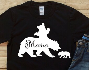 Mama Bear Shirt - Mama Bear - Mama Bear Gift - Mama Bear Tshirt - Mother Bear - Mamma Bear Shirt