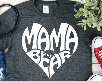 Mama Bear Shirt - Mama Bear - Mama Bear Gift - Mama Bear Tshirt - Mother Bear