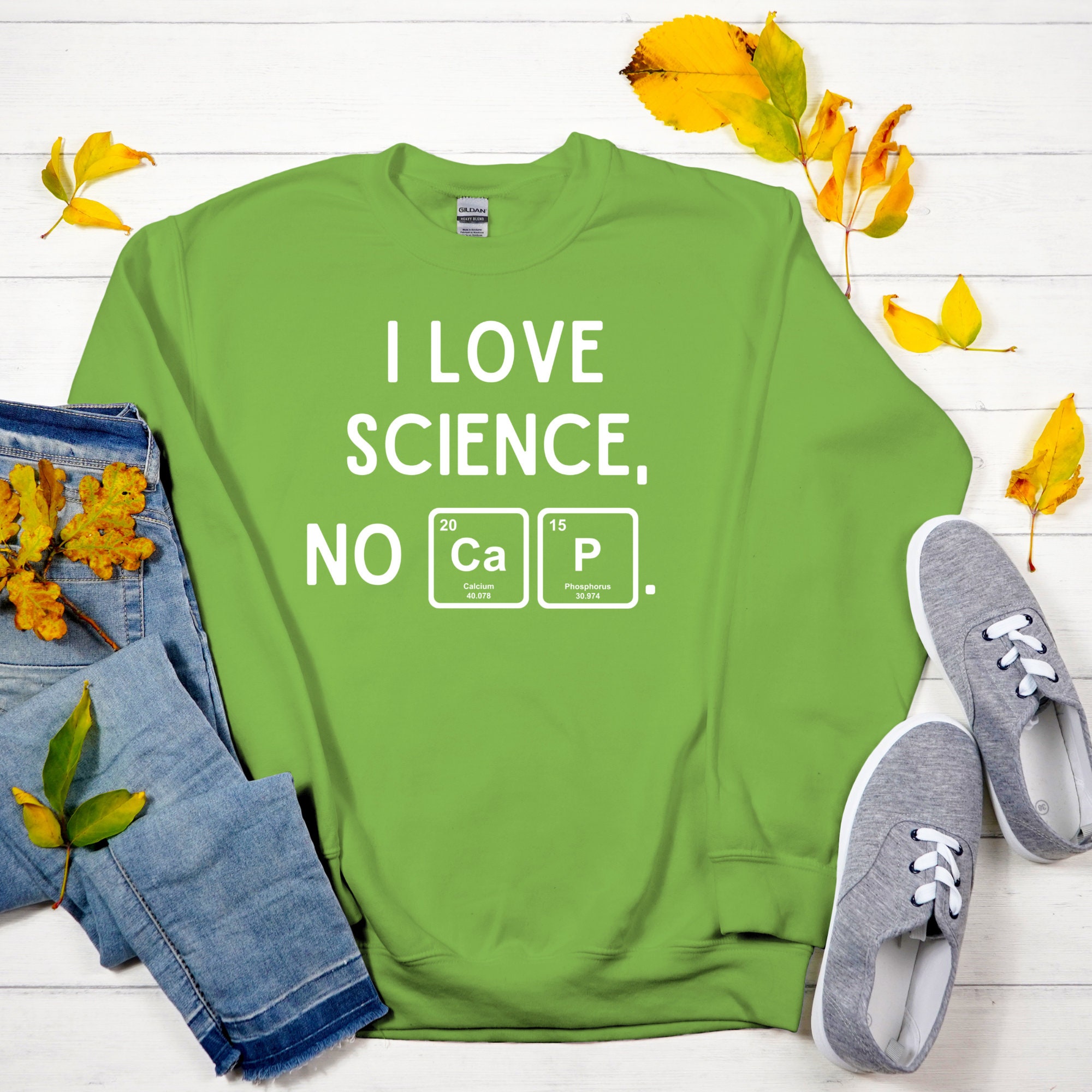 Science Sweater Drawing I Love Science No Cap Sweater, Science Sweater, Science Gifts, Biology ...