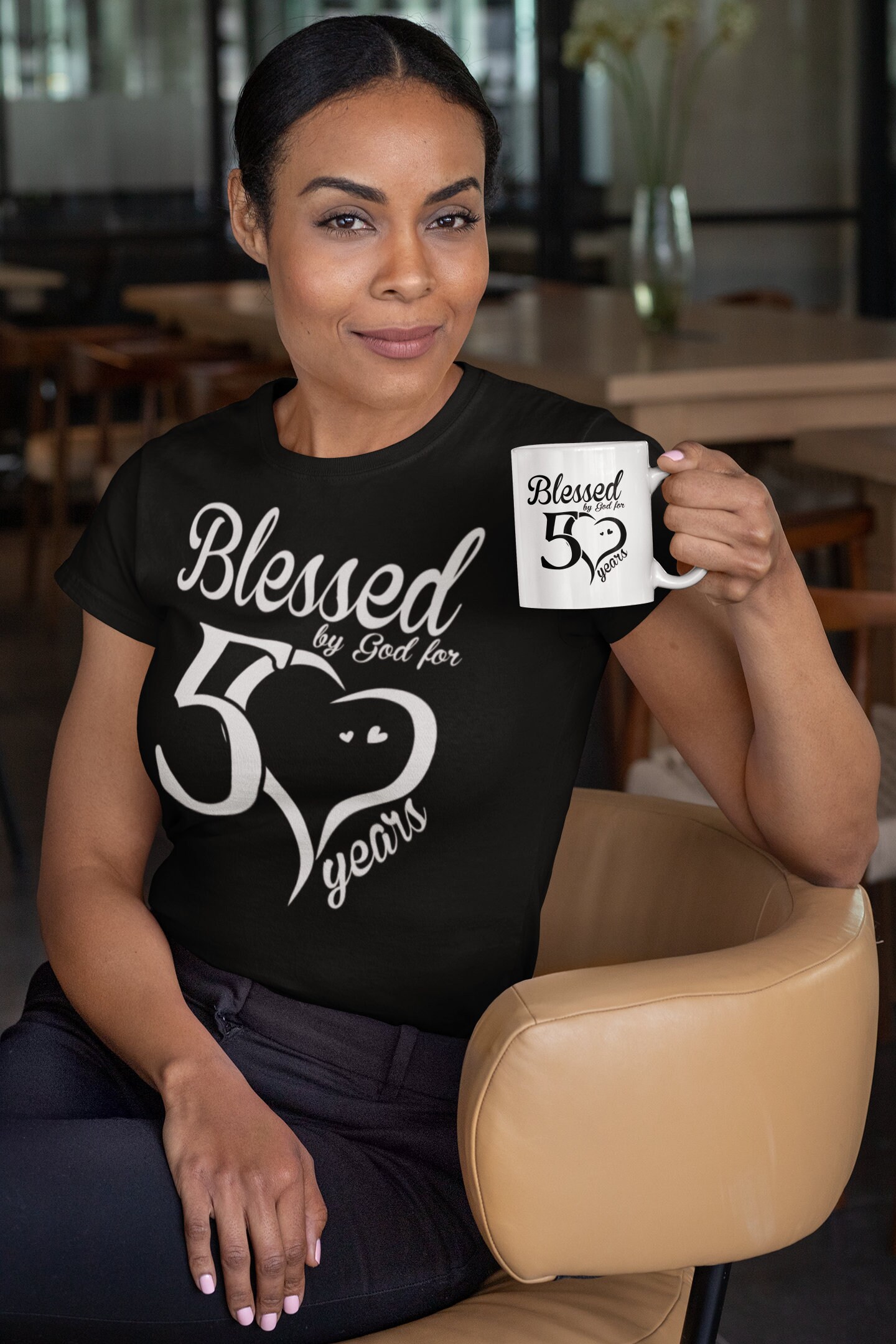 Blessed By God for 50 Years Shirt - Mom 50th Birthday - 50th Birthday Shirt - 50th Bday Tee Shirts - 50th Birthday Gifts - 50th bday