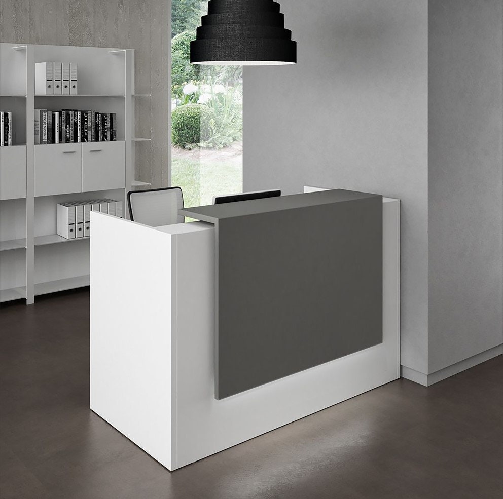 Reception desk with transaction counter deals