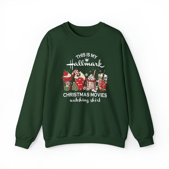 This is My Hallmark Christmas Movie Sweatshirt Etsy UK