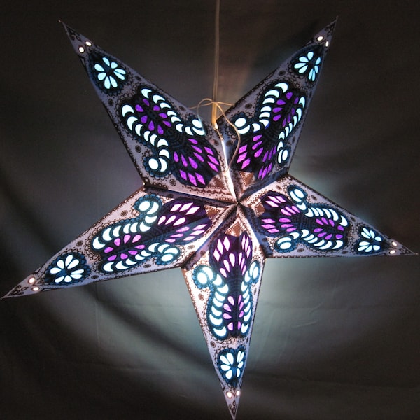 Paper Star Lantern Etsy