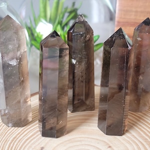 Smoky Quartz Obelisk, Smoky Quartz Point, Smoky Quartz Polished Point, Smoky Quartz Tower