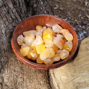 Golden Healer Quartz Tumbled Stone, Tumbled Golden Healer Quartz