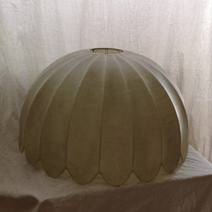 Midcentury vintage Cocoon lamp shade Bild 7