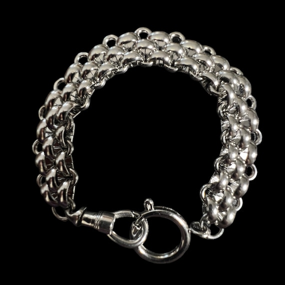 Chunky Silver Chain Bracelet Watch Jolie Chain Silver main image 4