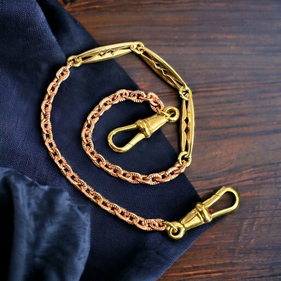 VINTAGE WATCH LINK CHAIN (BRACELET & NECKLACE)