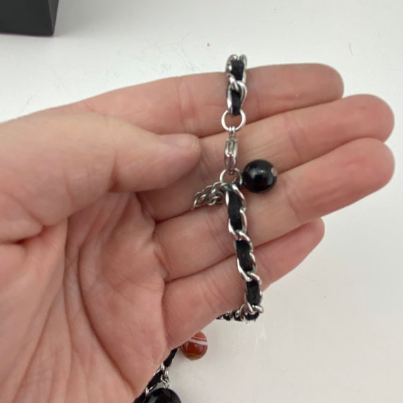 Artisan Asymmetrical Agate Stone Bead Necklace. S… - image 7