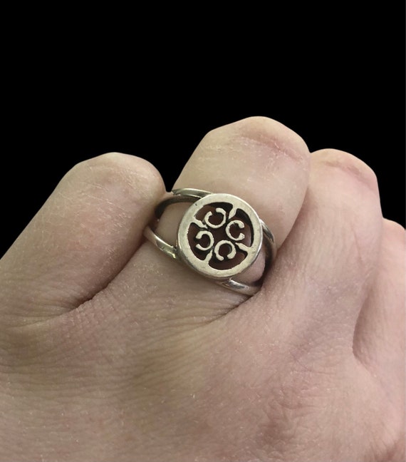 Ola Gorrie Scotland Ring. Modern Craft Movement. S