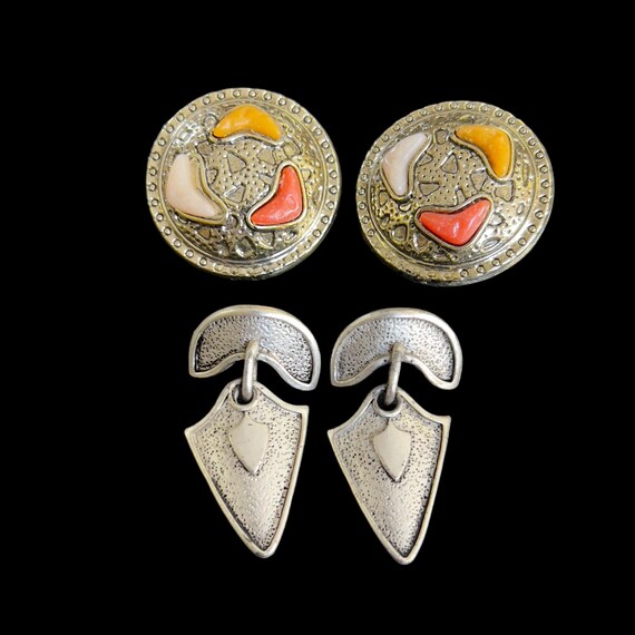 Scottish Costume Jewelry Collection - Vintage Jewelry Lot - Scottish Agate Necklace - Vintage Scottish Brooch - Scottish Wedding Jewelry Set View 5