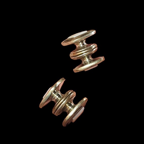 Antique Snap Link Cufflinks - Kum-A-Part Snap Tog… - image 6