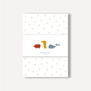 Postkartenset Freunde | Postkarten für Kinder | Postkarten Tiere | Postkarten Kinderzimmer | Postkarte Kindermotiv