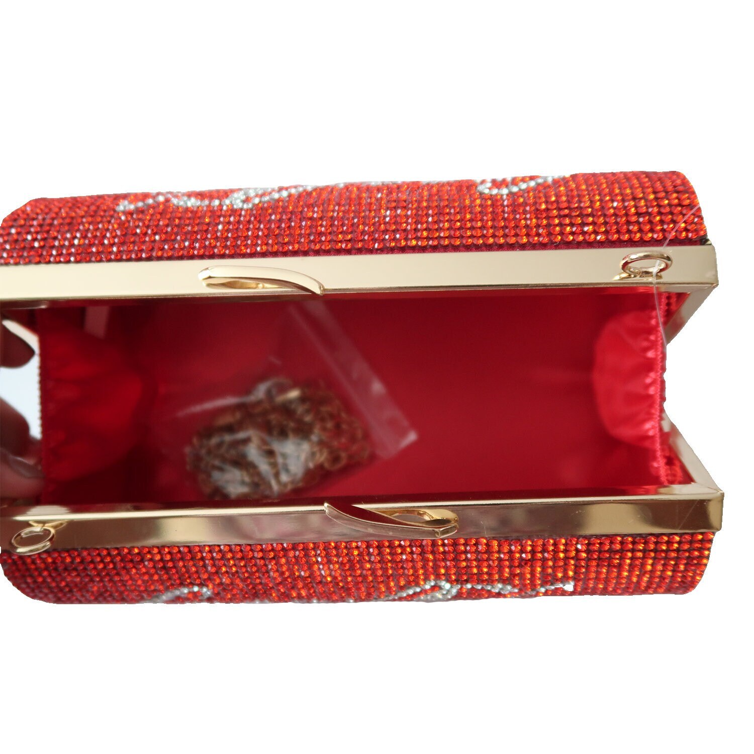 Coca Cola Rhinestone Crystal Clutch Purse Formal Rhinestone Etsy