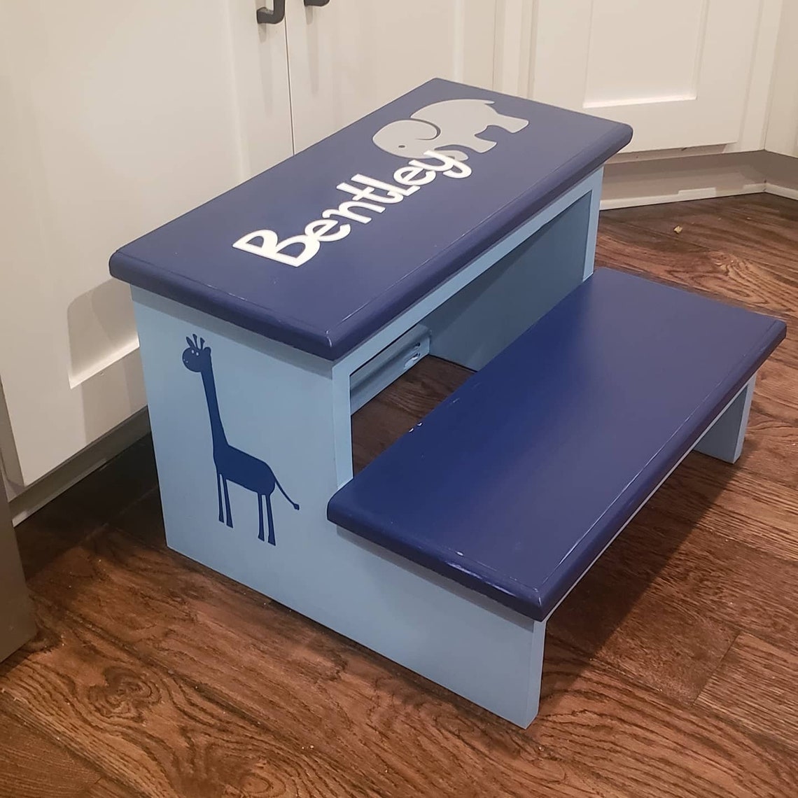 Personalized Kids Step Stool Etsy