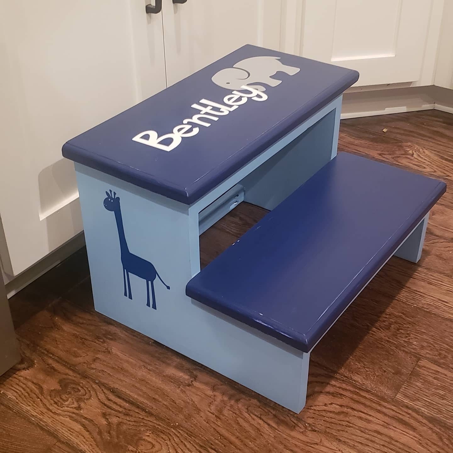 Personalized Kids Step Stool Etsy