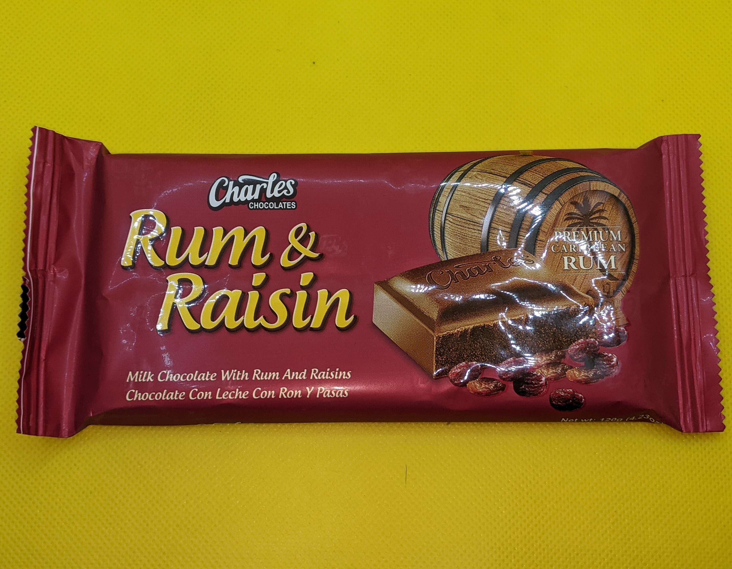 Milk chocolate rum and raisin chocolate Etsy