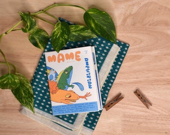 Amphibian Mini indie zine Mame Series 1