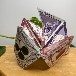 パクパク pakupaku fortune teller cootie catcher for art block image 2