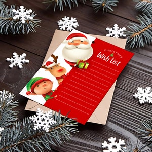 Festliches Spaß-Paket für Jugendliche und Kinder: Weihnachtswunschliste, Geschenkplaner, Bucket List, tägliches & wöchentliches Abenteuer