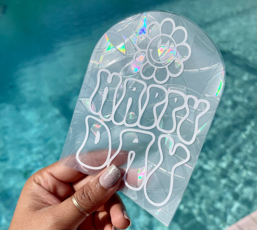 Suncatcher Window Decal Rainbow Window Prism Rainbow Making Etsy