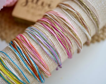 Macrame Multi String Bracelet, Bohemian Surf Style, Waterproof Jewelry