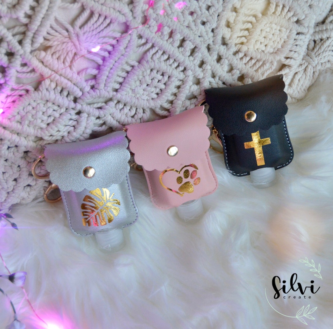 Personalized keychain hand sanitizer Hand sanitizer bottle Etsy