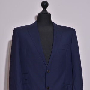 Suit Supply Men&#39;s Wool 2 Button Blazer Jacket Size US42S / UK42 / EU52