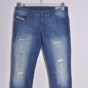 Diesel Women&#39;s Jeans Size W31 L32 Super Slim-Skinny Low Waist Grupee