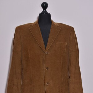 GANT Men&#39;s Vintage Cordutoy Cotton Brown Blazer Jacket Size 48 (fits L/52)