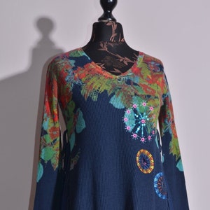 Desigual Ladies Long Sleeve Top Jumper Knit Size S