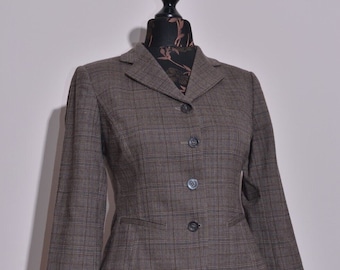 GANT Women&#39;s Wool Blend Short Button Front Jacket Size UK12 / US8 / IT42