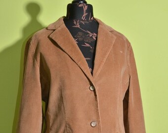 80s Men's Corduroy Tan Blazer, Haggar, Jcpenney, Corduroy 80s Men's Corduroy Tan Blazer, Haggar, Jcpenney, Corduroy