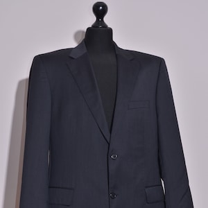 HUGO BOSS Cooper/Reno Wool Dark Gray Blazer / Sports Jacket Size IT54 / UK44 / US44