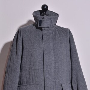 Vintage HUGO BOSS Men&#39;s Golem Grey Coat 90Wool / 10Cashmere Size 48 / M (Fits L)