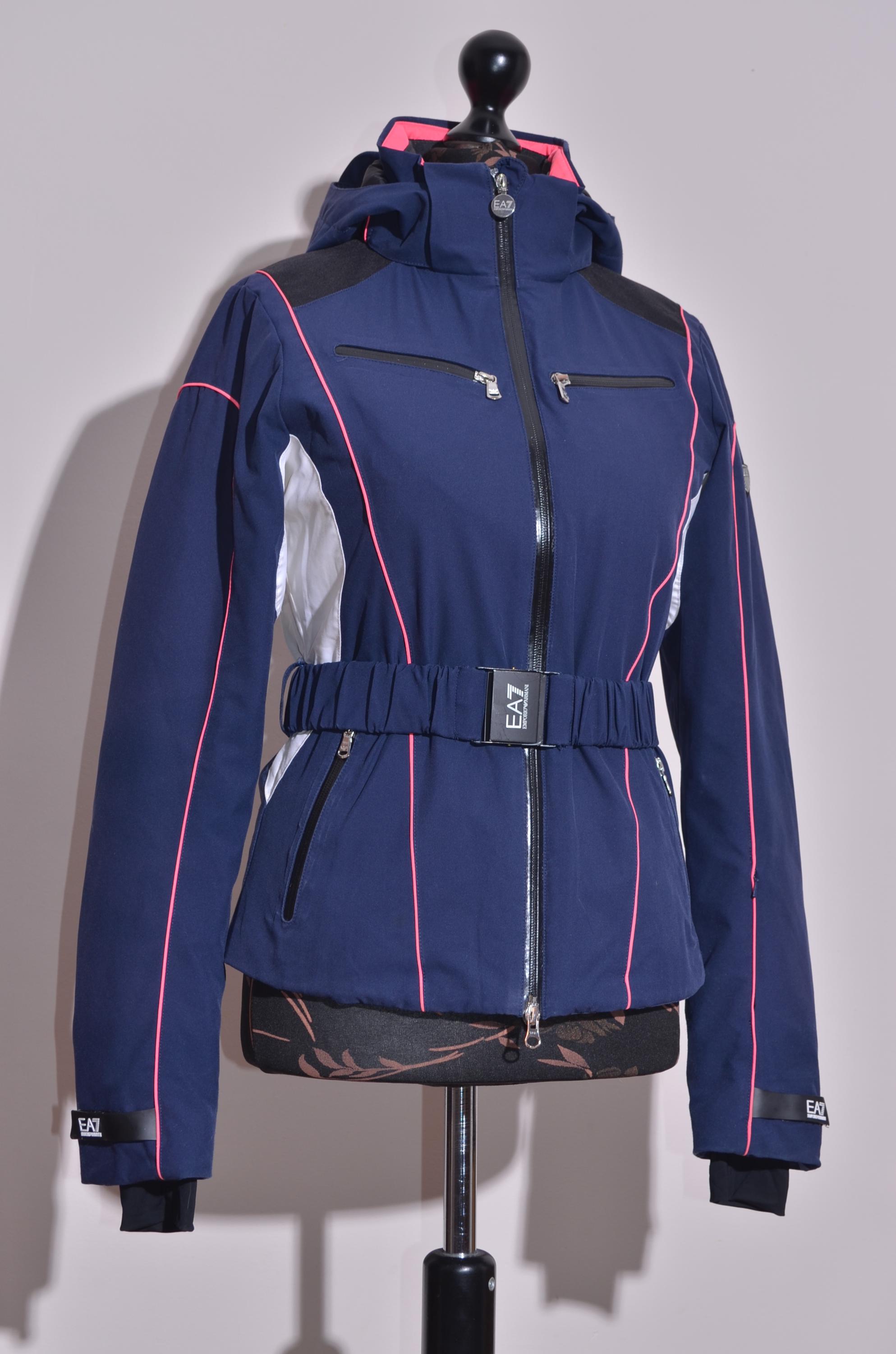 ブランドバッグ通販サイト Emporio Armani Blue Navy Jacket Ski Technical Women's EA7 スキー